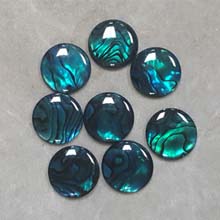 14MM ROUND CABOCHON ABALONE(8PCS/BAG)